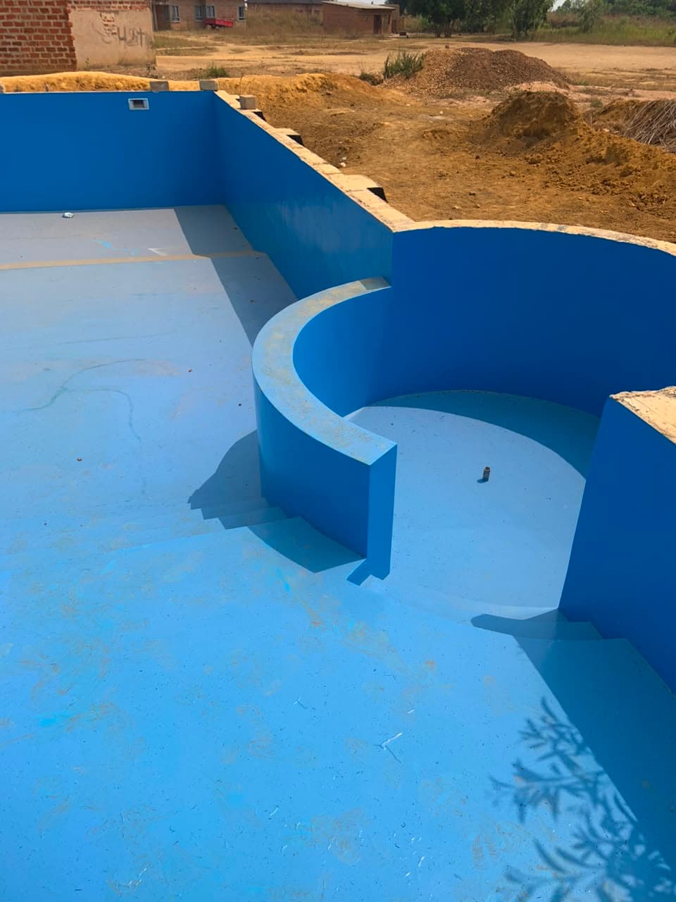Piscine - vue d’angle